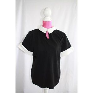 Karl Lagerfeld Paris Tops Black White Women Size L